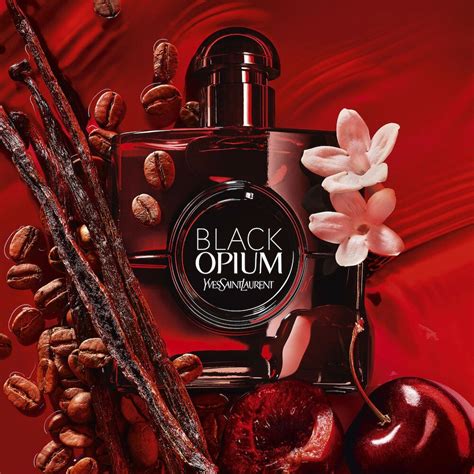 black opium over red di yves saint laurent|black opium perfume at boots.